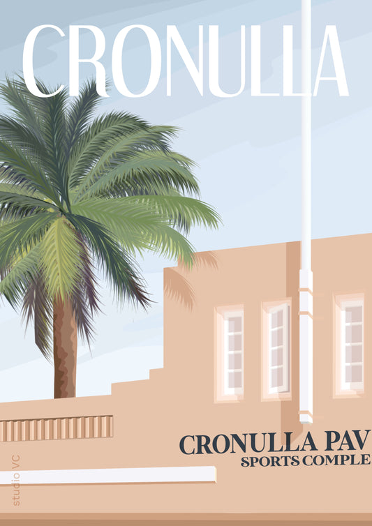 Cronulla Pavilion Print