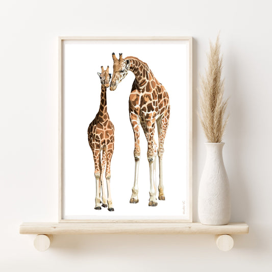 Giraffe Twin Print