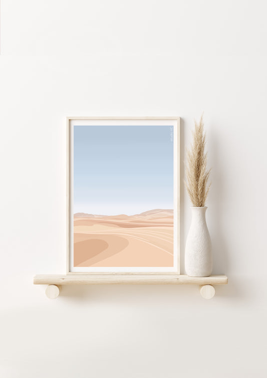 Desert Dunes Print