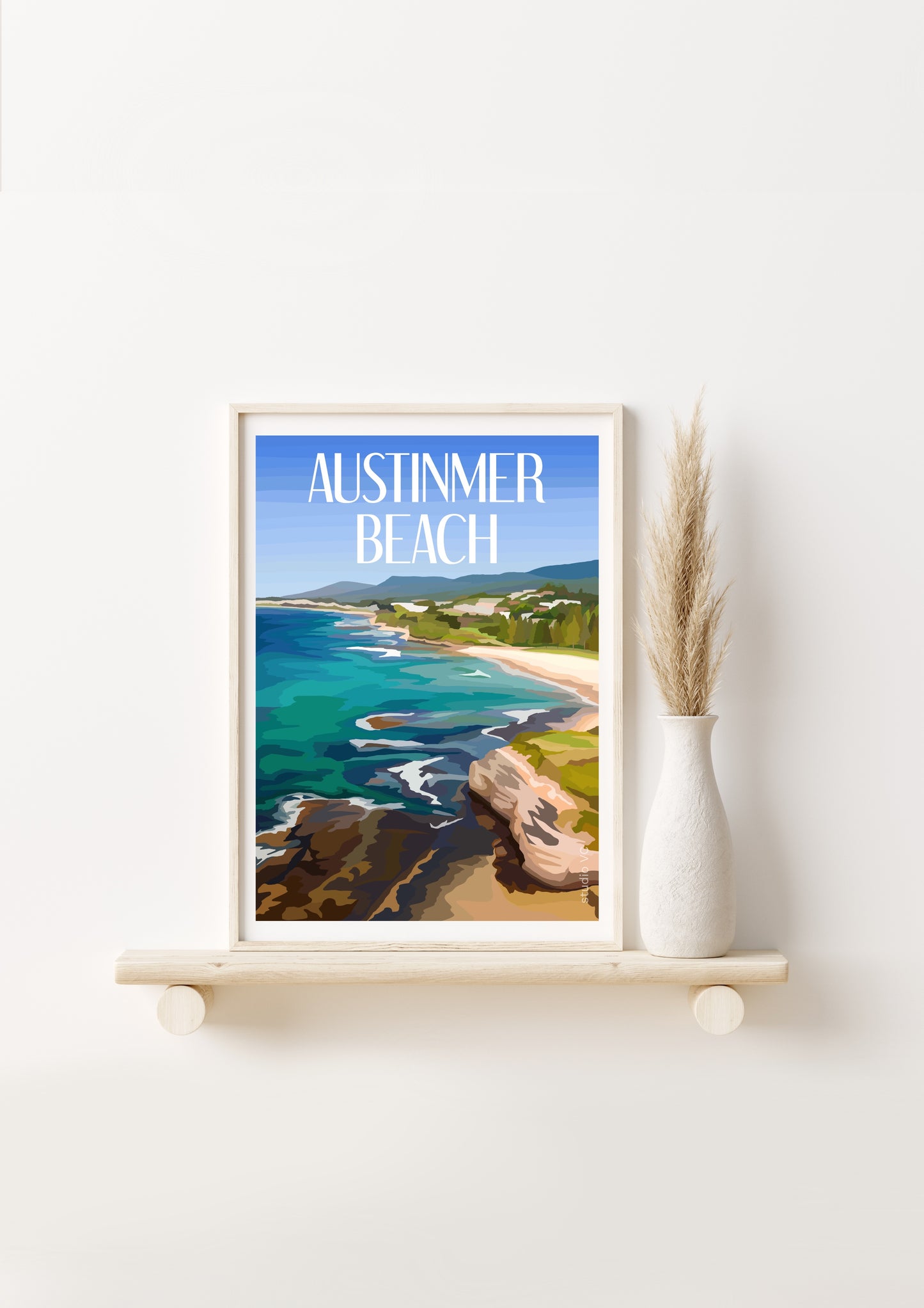 Austinmer Beach Print